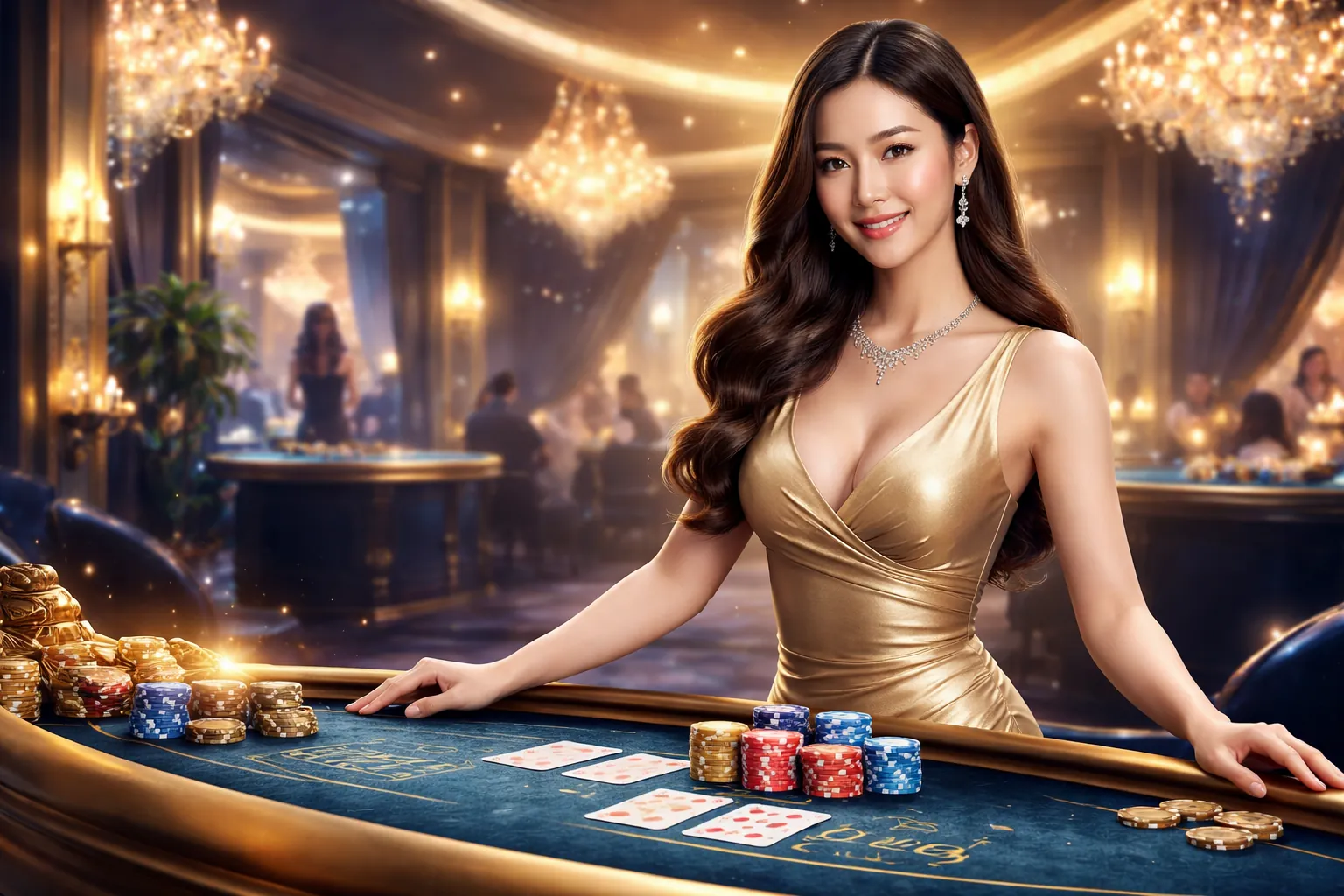 Sảnh casino trực tuyến sang trọng tại jb88 trang chủ chính thức